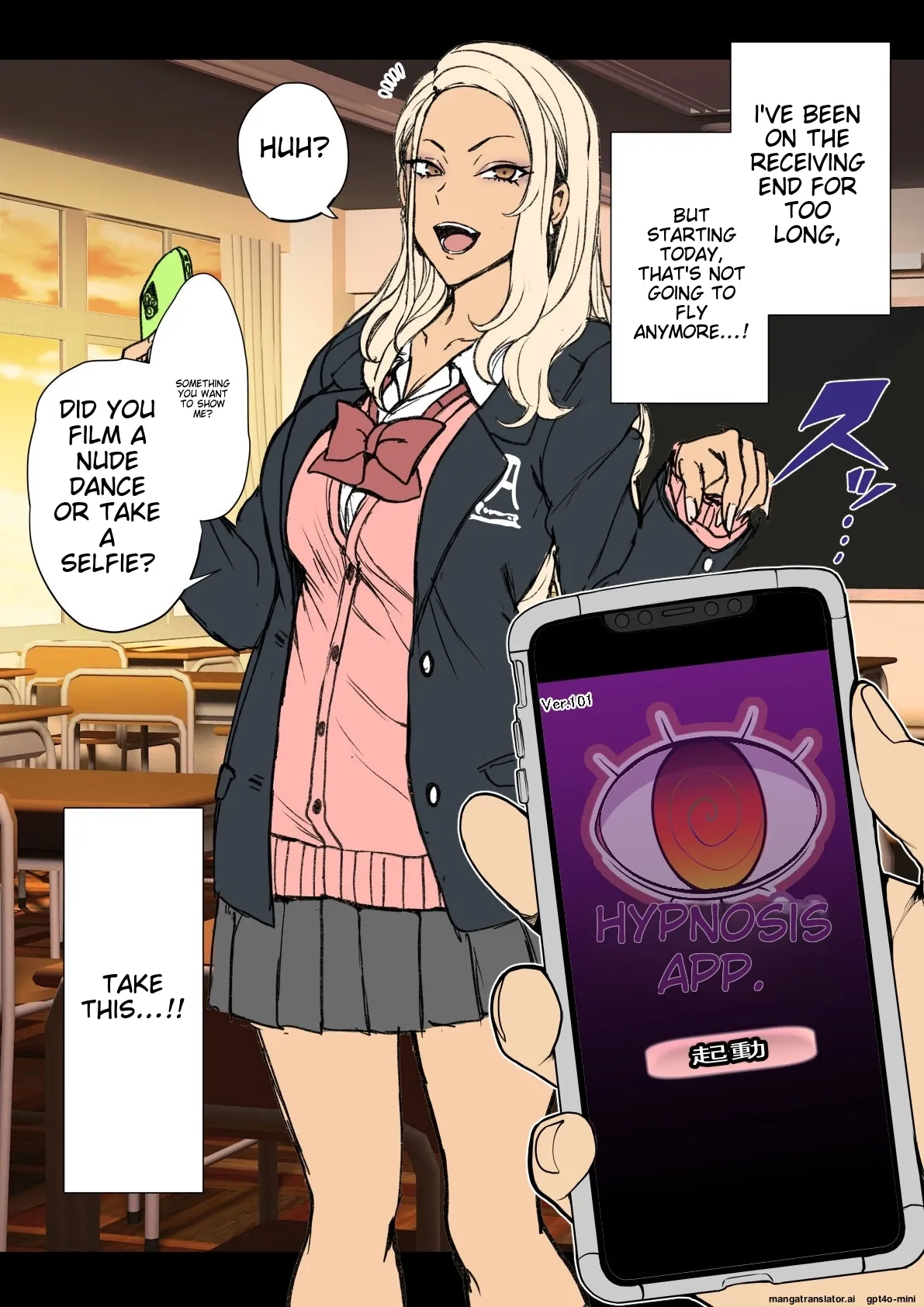 Page 3 of Mukatsuku Gal ni Saimin o Kakeru Hanashi