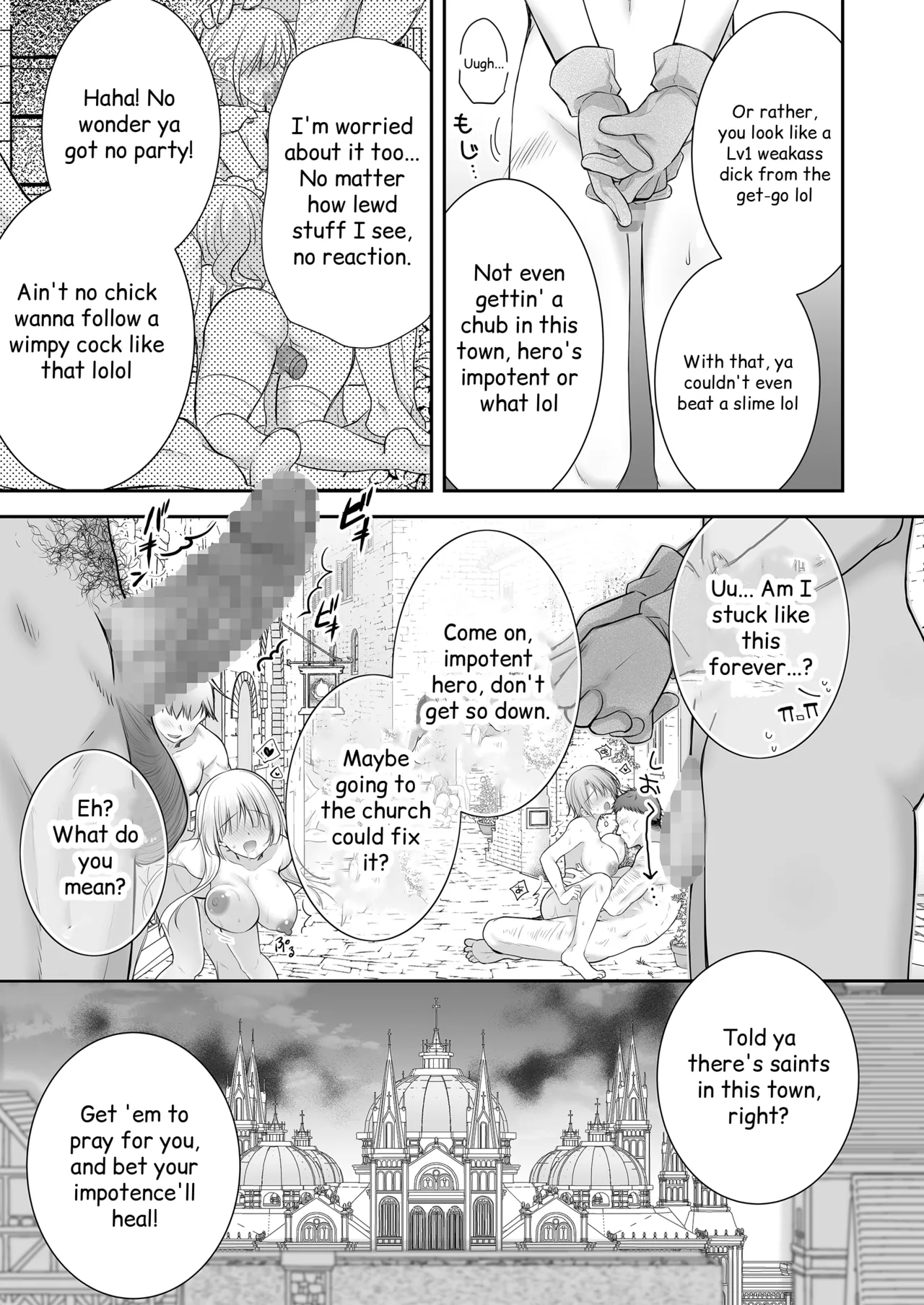 Page 47 of [NANACAN (Nanaca Mai)] Isekai Gangrape III ~I Took Life Lightly as a Sugar Baby—But My Skill Turned Out to Be Top-Tier Pussy That Makes Dicks Line Up Instantlyt~ + Isekai Gangrape Side Story: Two Saintesses Arc ~Today Too, We'll Do Our Best as a Meat Toilet On Duty★~ [English] [Digital]