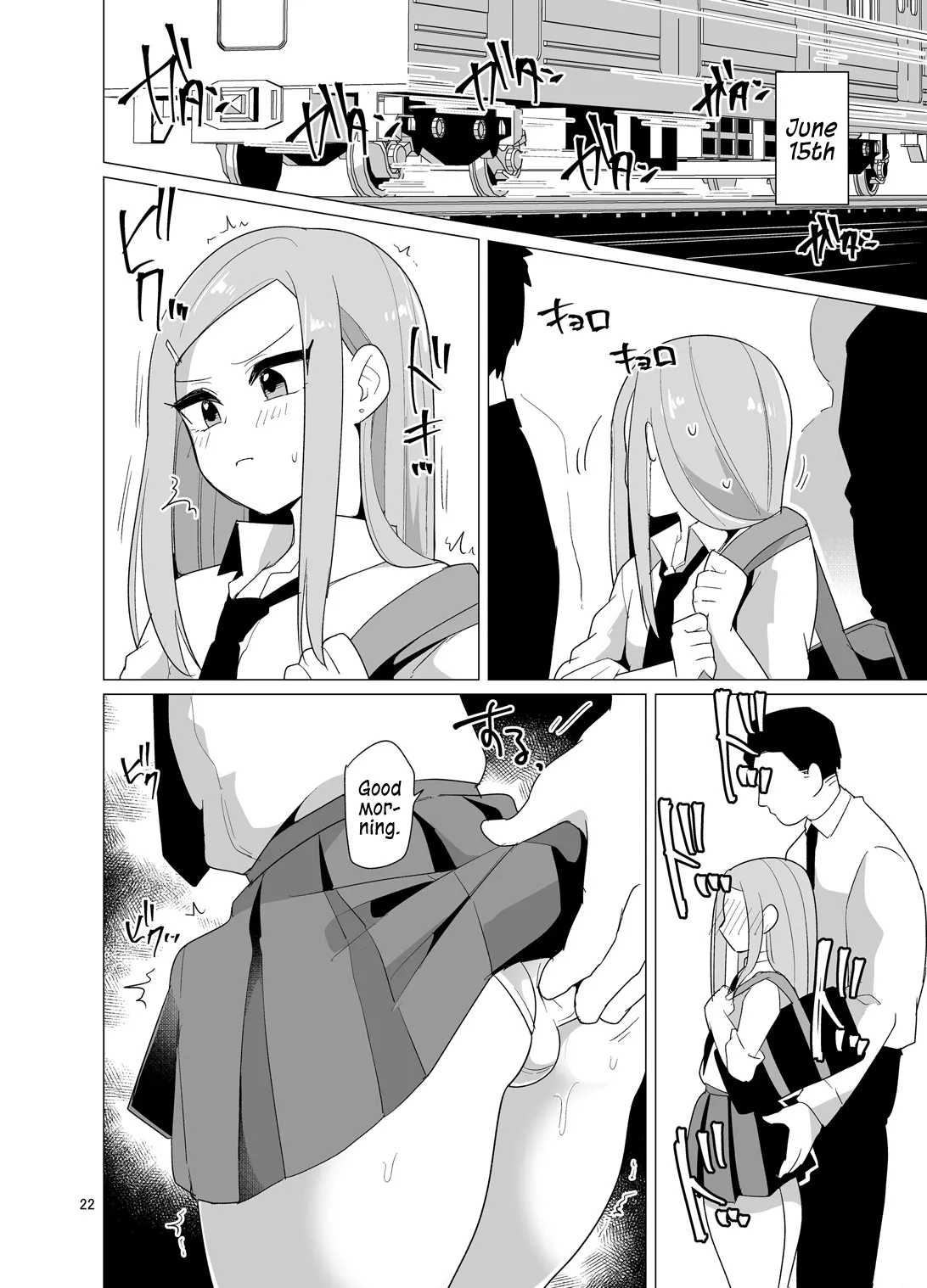 Page 23 of [DryR (Urakuso)] Josou Danshi ga Chikan ni Okasareru made no 3 Hiai _ The Crossdressing Boy Who Got Molested Over A Period Of 3 Days [English] [Digital]