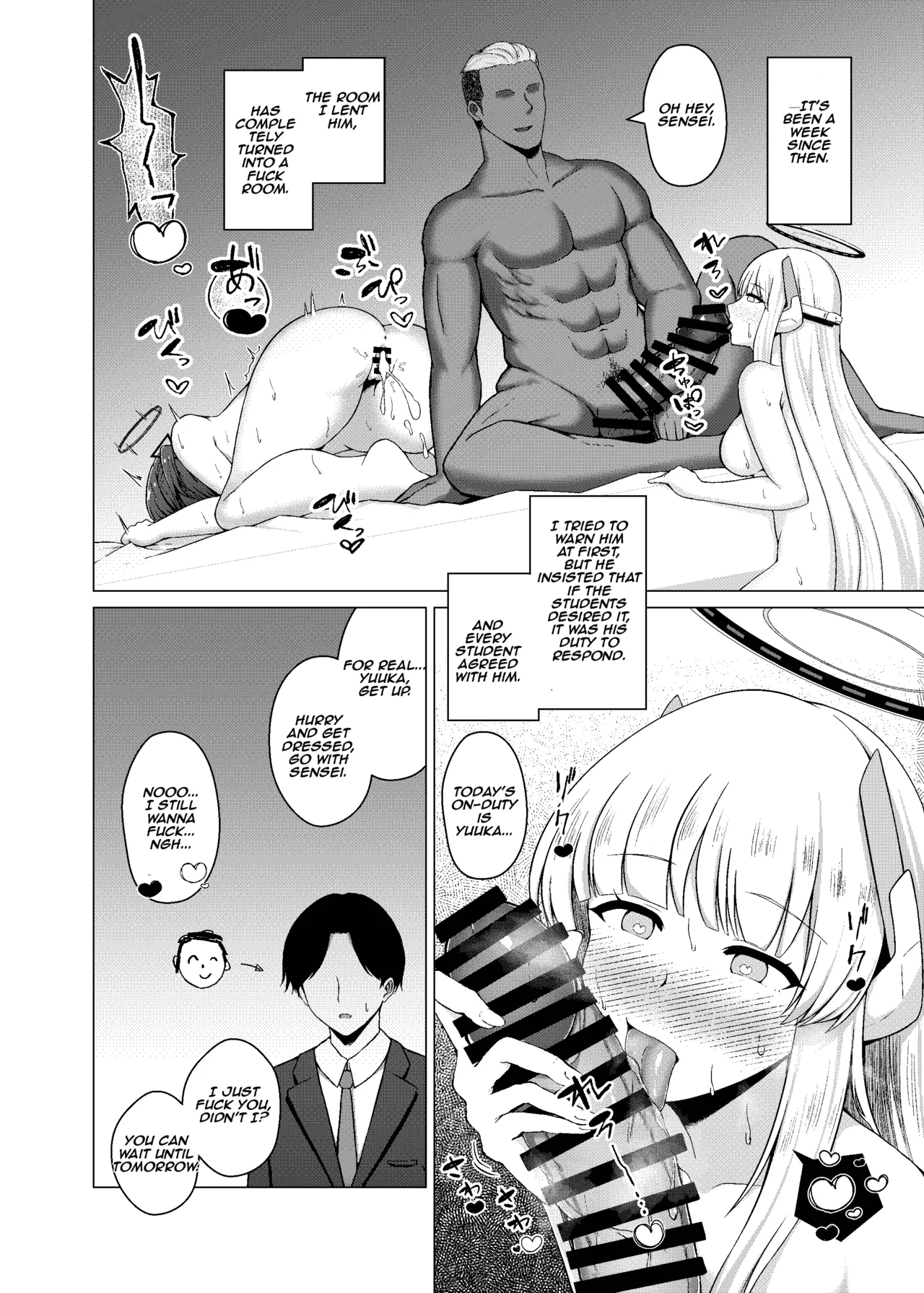 Page 2 of Buruaka NTR・BSS Manga | Blue Archive NTR・BSS themed manga