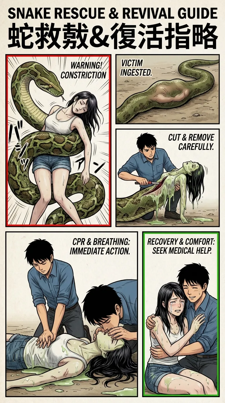 Safety Posters 2: Snake victim - Page 14