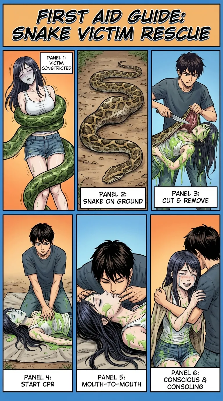 Safety Posters 2: Snake victim - Page 17