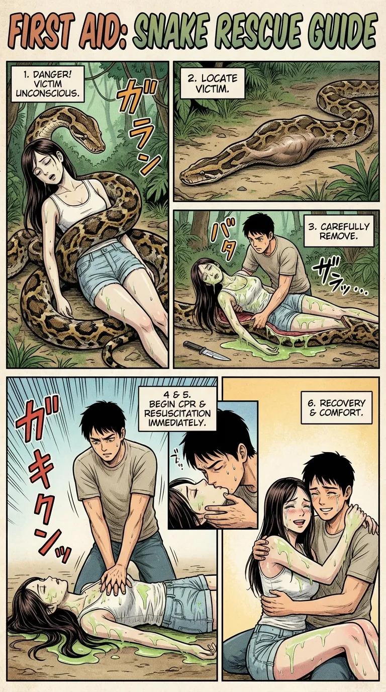 Safety Posters 2: Snake victim - Page 32