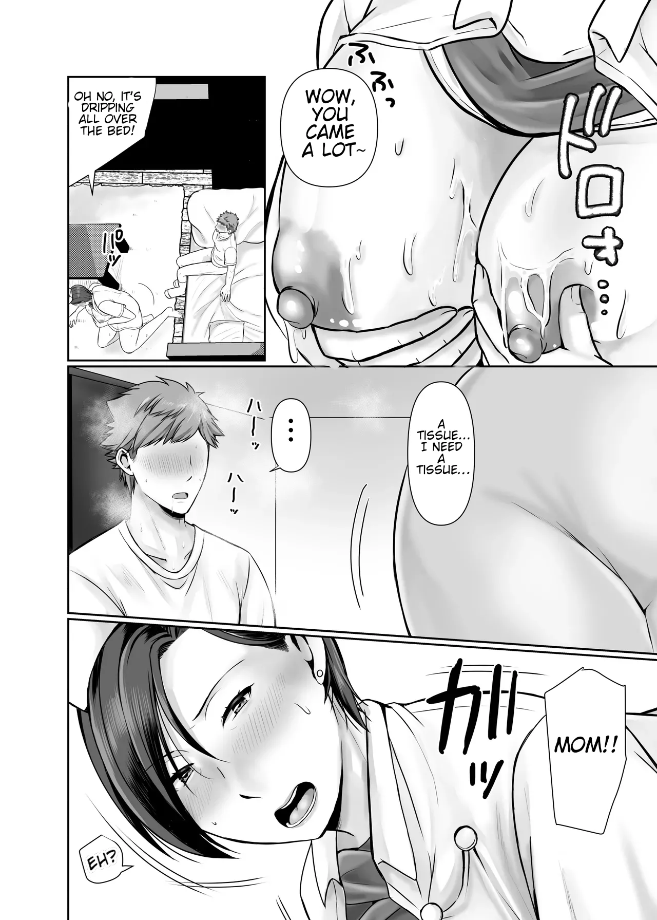 Page 39 of [Popotto Denki Ichigouten] Hitorigurashi no Musuko ni Semararete... | My son, who lives on his own, talked me into it... [English] [WaterKujo]