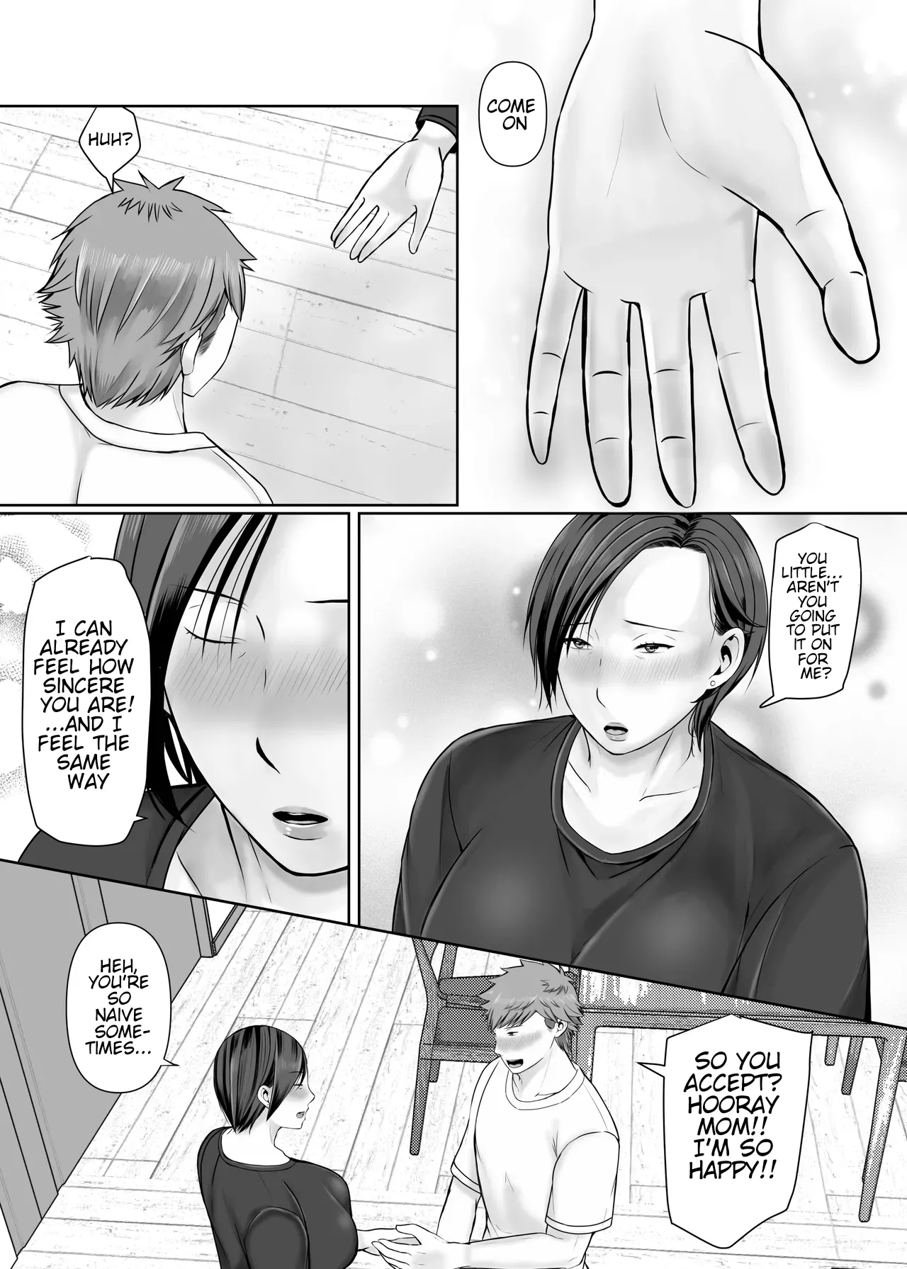 Page 68 of [Popotto Denki Ichigouten] Hitorigurashi no Musuko ni Semararete... | My son, who lives on his own, talked me into it... [English] [WaterKujo]