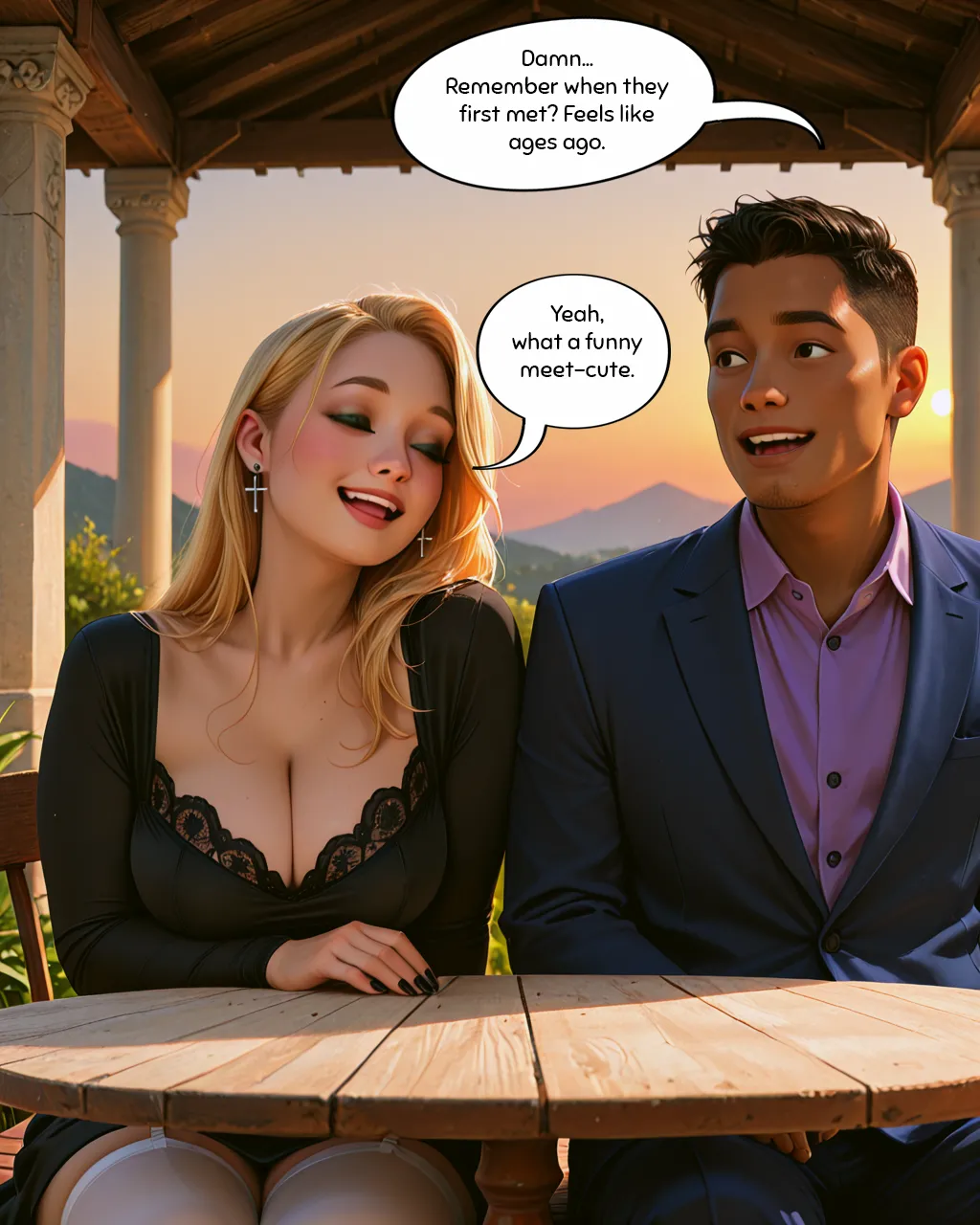 Page 129 of How to lose a guy in 10 fetishes [AI Generated] (warning: diapers, romcom)