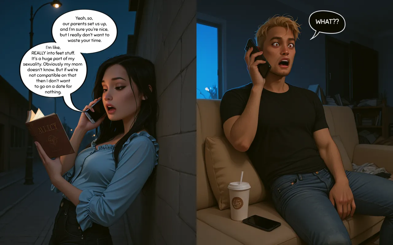 Page 13 of How to lose a guy in 10 fetishes [AI Generated] (warning: diapers, romcom)