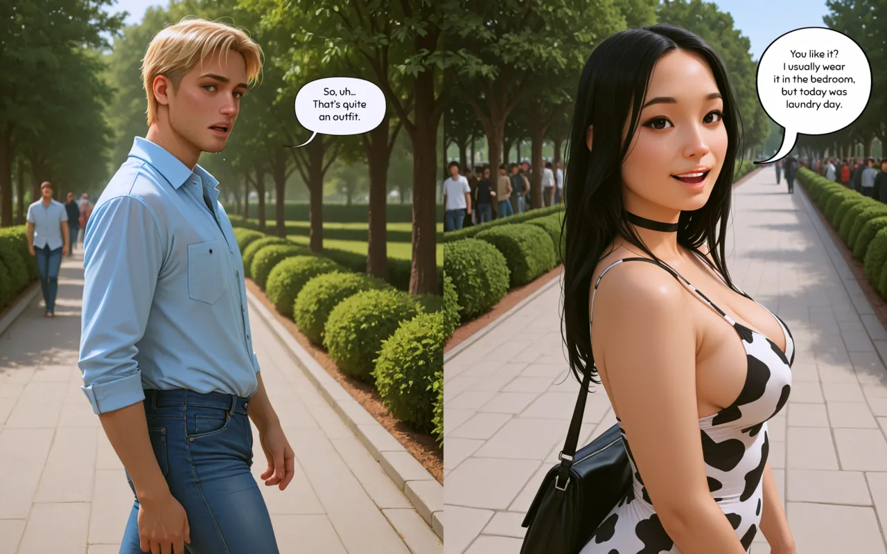 Page 22 of How to lose a guy in 10 fetishes [AI Generated] (warning: diapers, romcom)