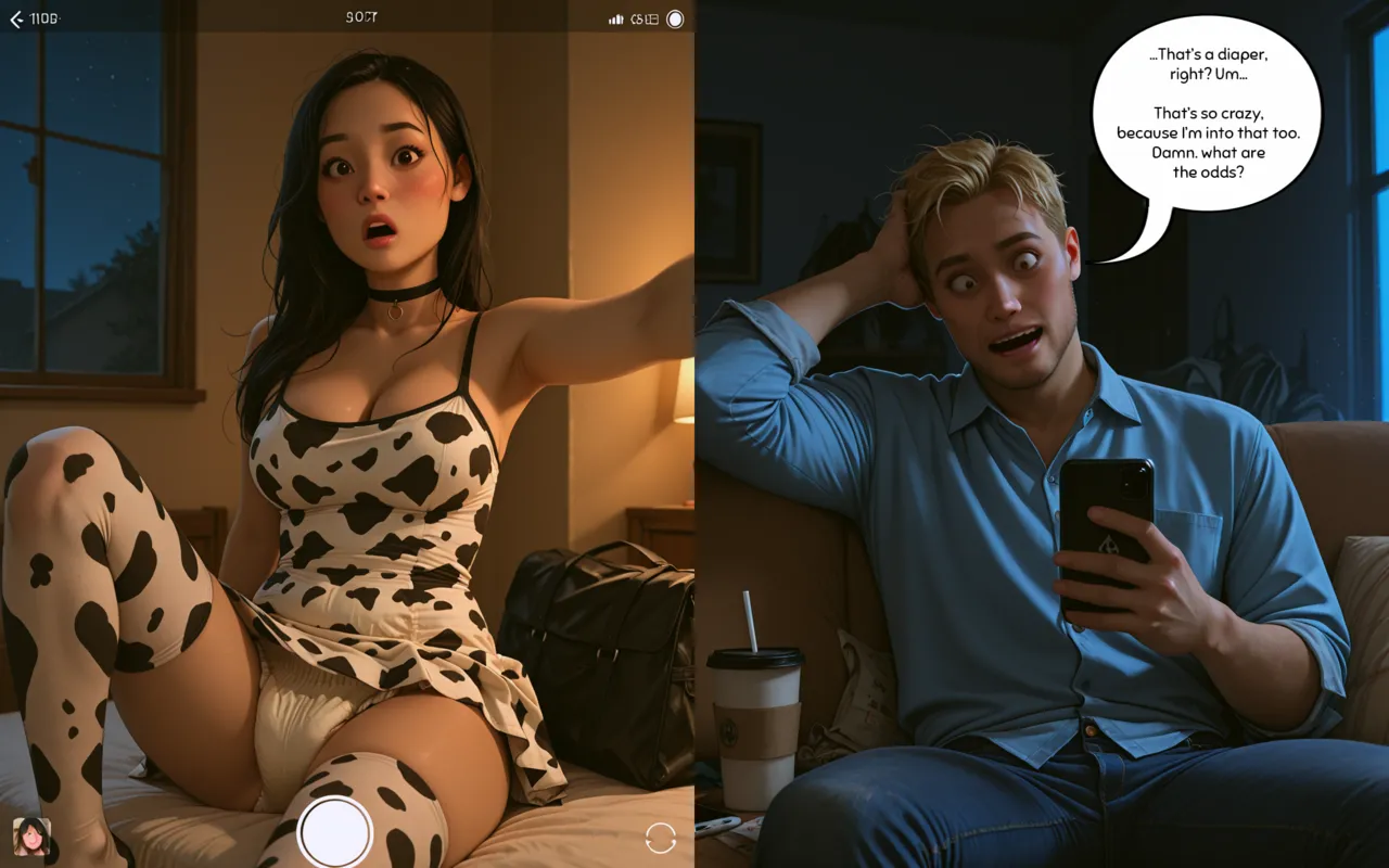 Page 50 of How to lose a guy in 10 fetishes [AI Generated] (warning: diapers, romcom)