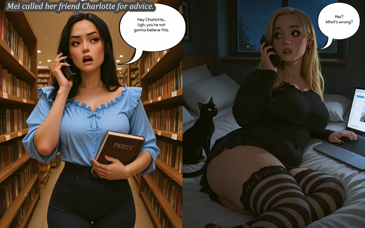 Page 7 of How to lose a guy in 10 fetishes [AI Generated] (warning: diapers, romcom)