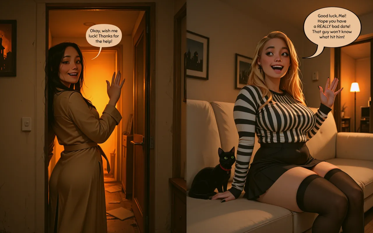 Page 91 of How to lose a guy in 10 fetishes [AI Generated] (warning: diapers, romcom)