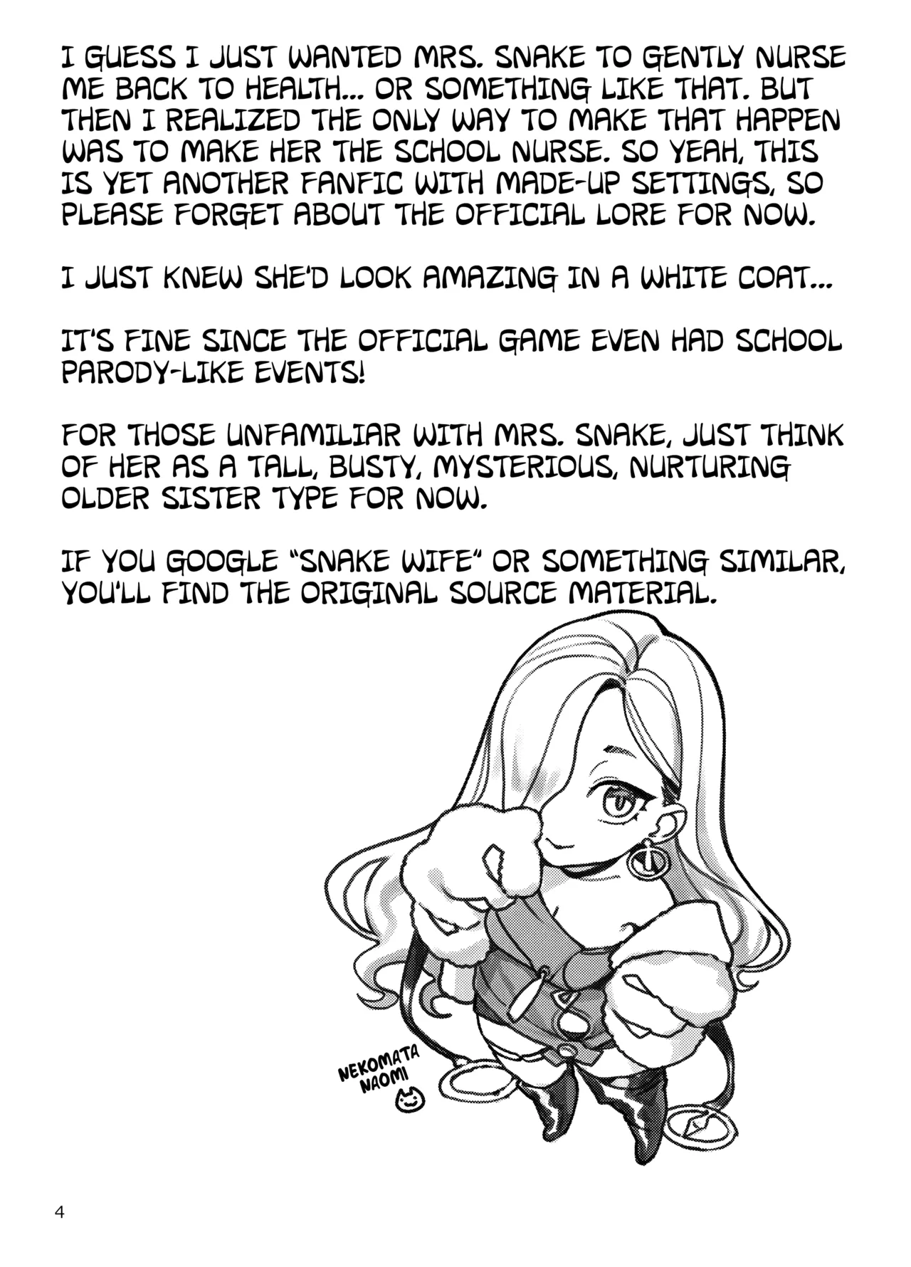 Page 3 of Hokenshitsu no Omi-san | Mrs. Snake at the nurse office