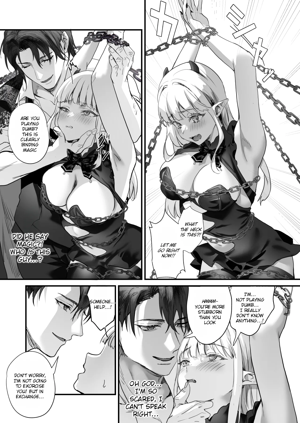 Page 7 of [sagejoh (sage joh)] Wakeari Exorcist wa Tensei Succubus to Shi o Kaketa Koi o Suru | [English] [Rei Scans] [Digital]
