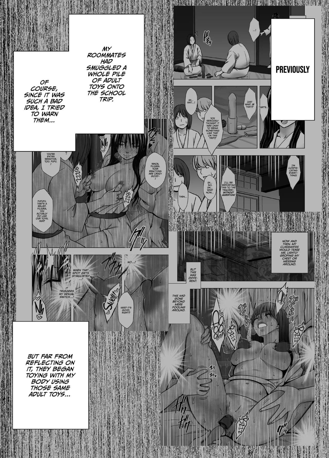 Page 2 of Kanzen Houi Chijoku Mamire no Shuugaku Ryoko Male Teacher Hen