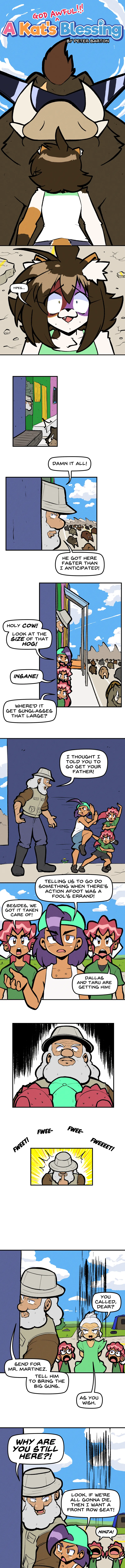 [Megazone23] A Kat’s (GOD AWFUL!!!) Blessing [Ongoing] - Page 109