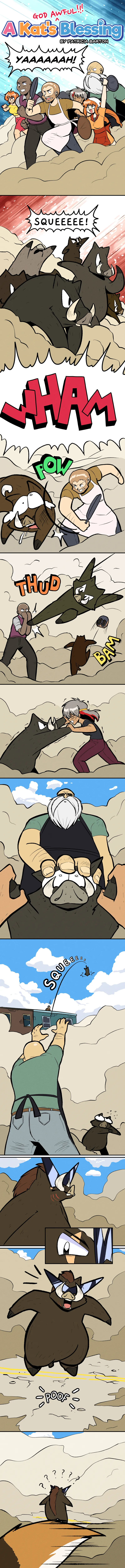 [Megazone23] A Kat’s (GOD AWFUL!!!) Blessing [Ongoing] - Page 121