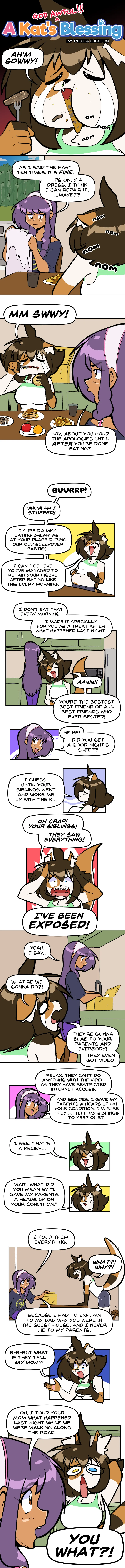 [Megazone23] A Kat’s (GOD AWFUL!!!) Blessing [Ongoing] - Page 55