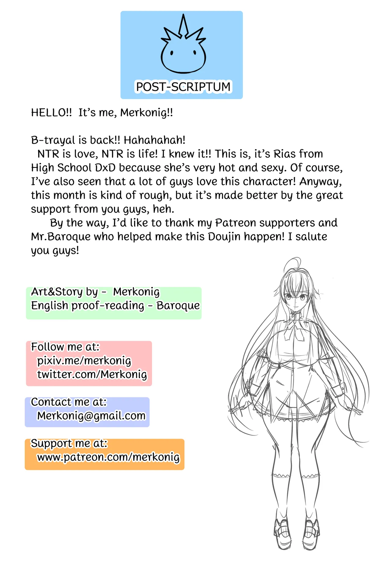 Page 20 of B-Trayal 13 (Highschool DxD) - Uncensored + Extras + Epilogue
