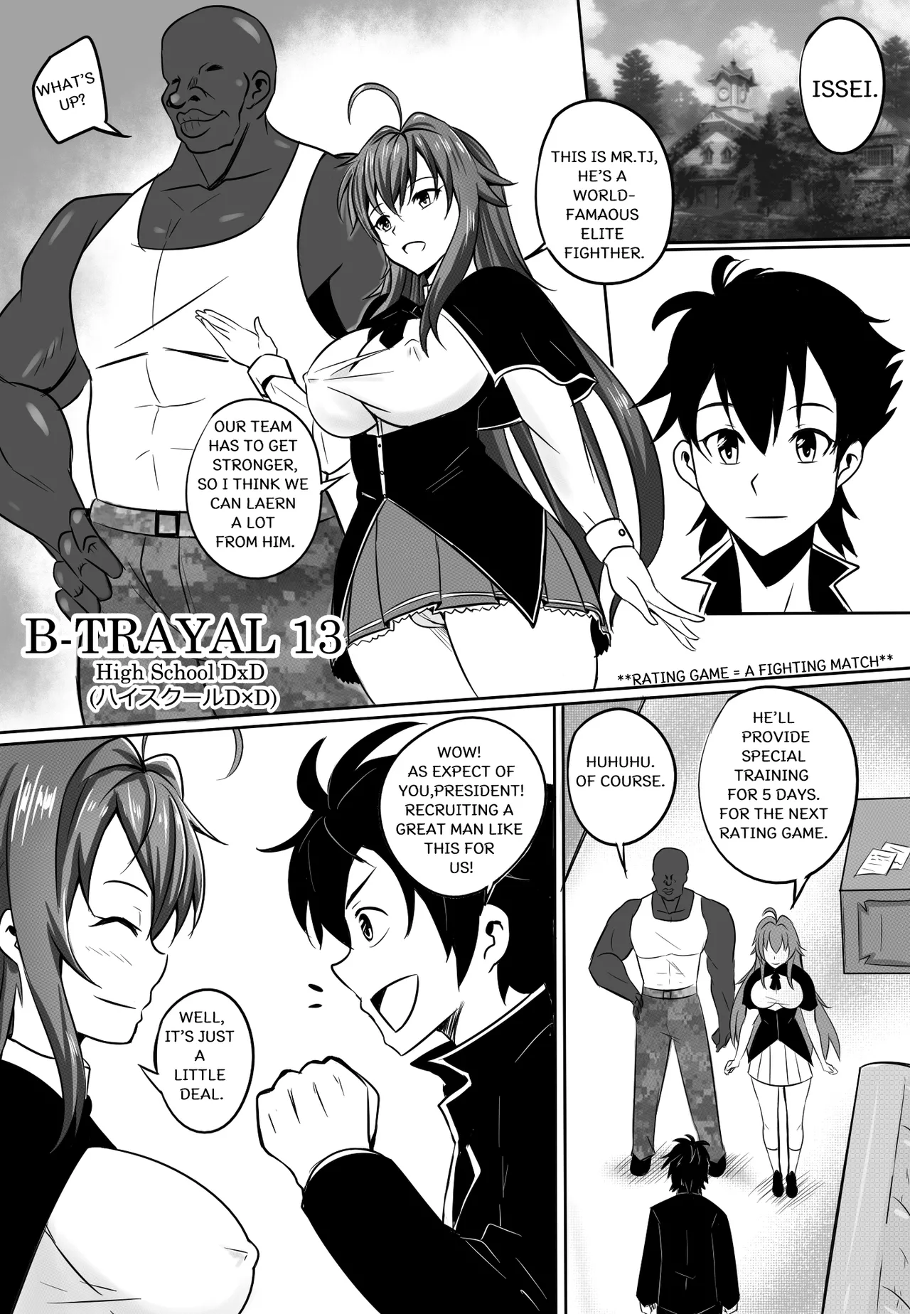 Page 4 of B-Trayal 13 (Highschool DxD) - Uncensored + Extras + Epilogue