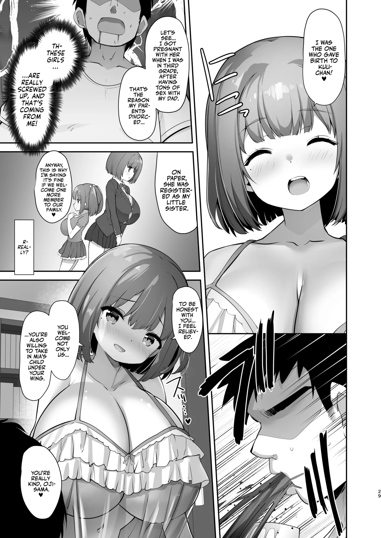 Page 28 of [Misty Isle (Sorimura Youji)] Mei Chichi Harem ~Mecha Amaetekuru Kogara Bakunyuu Meikko 3-shimai to Icha Love Sex Seikatsu~ | My Happy Titty Life with my Three Big-Breasted Little Nieces! [English] [Team Rabu2] [Digital]