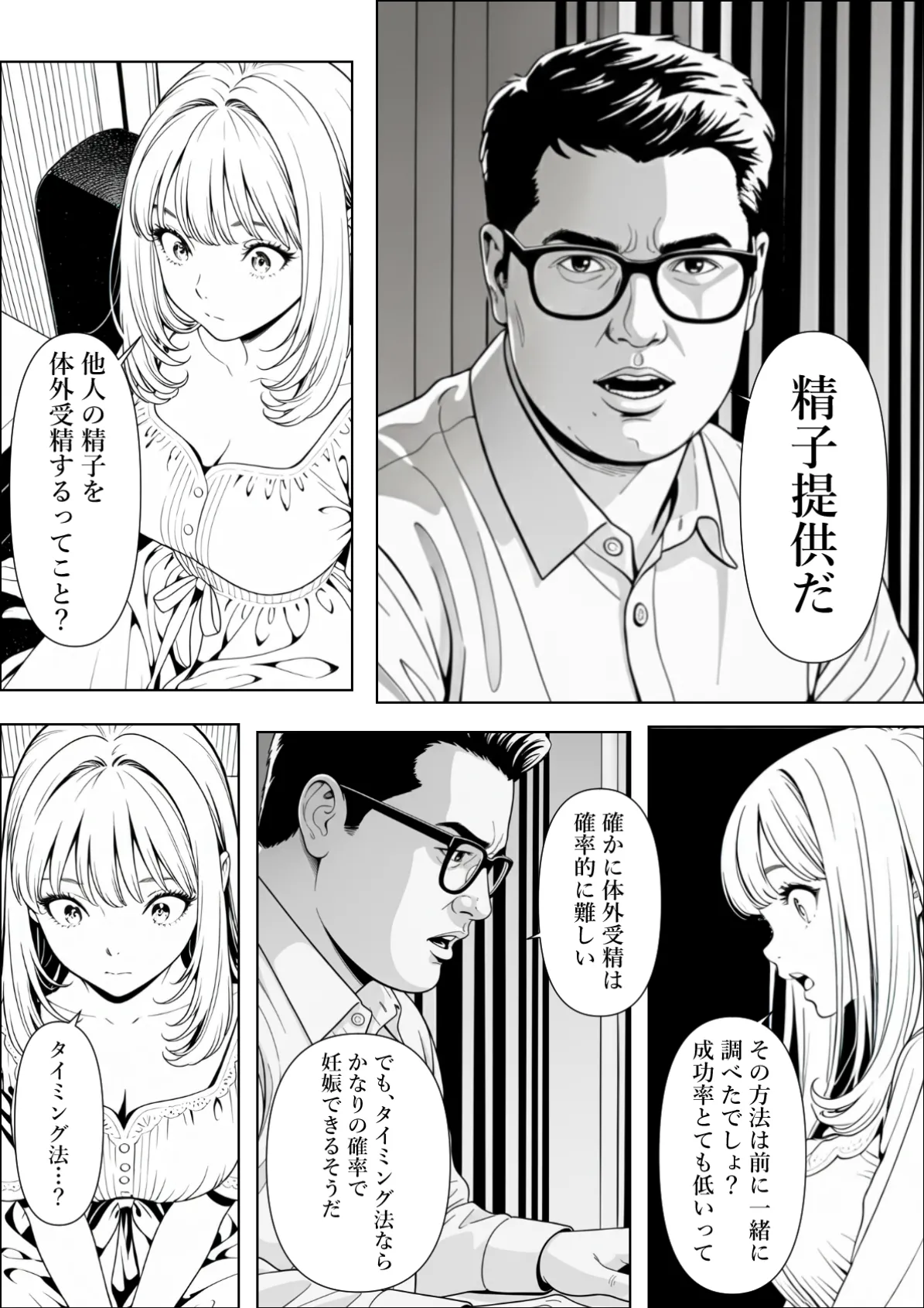 精子提供される妻 - Page 5