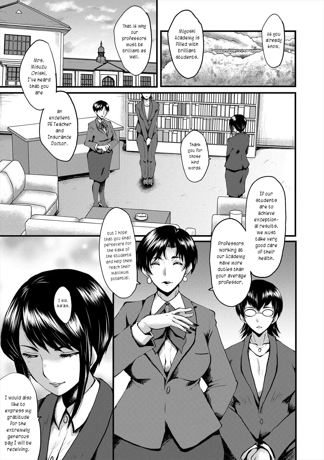 Page 9 of [SINK] Oyako Shimai to Chijo Kyoushi no Jikanwari | Slutty Teachers' Timetable [English] [joobuspaidatr] [Digital]
