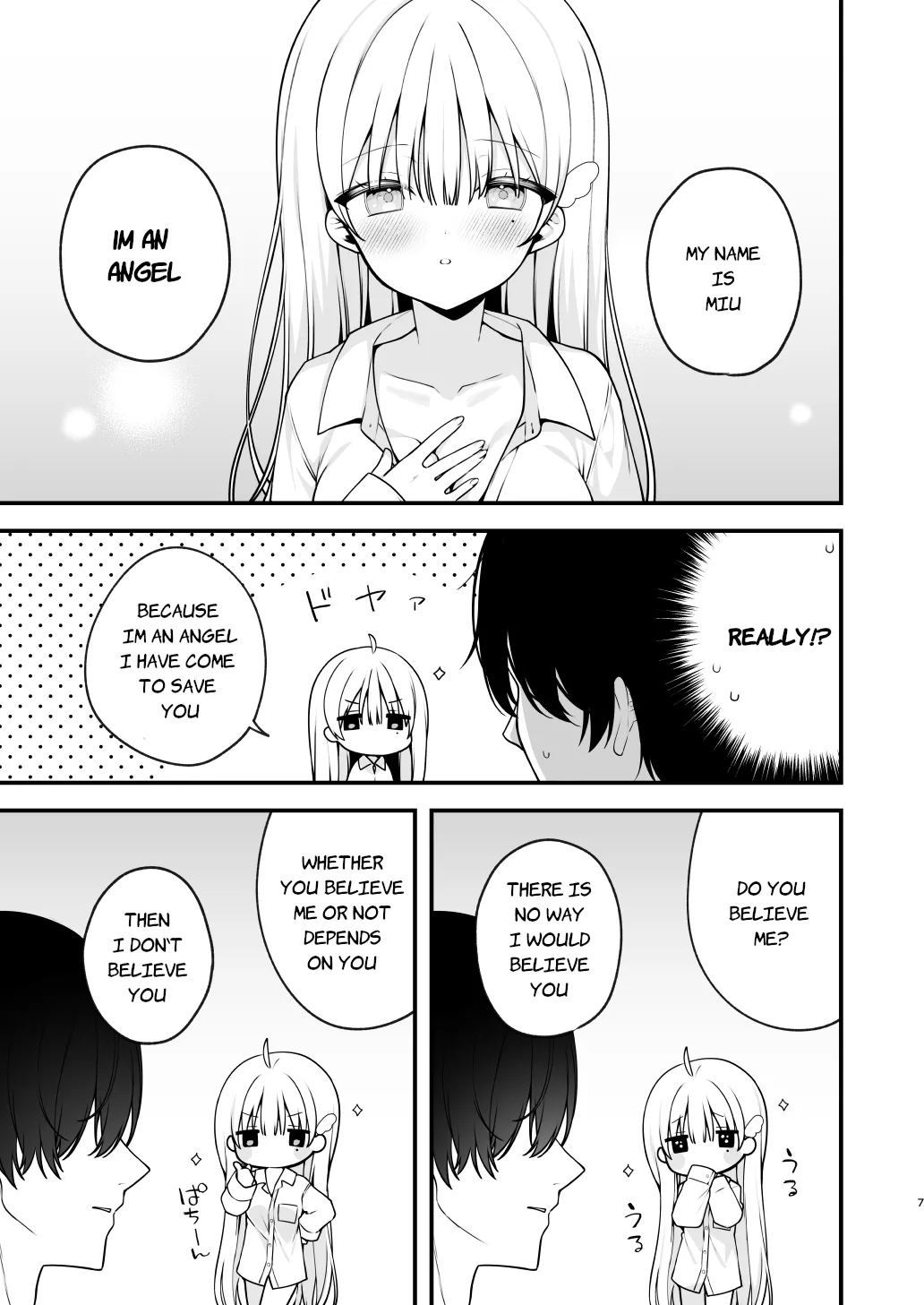 Page 7 of Namahame Kibou Jishou Tenshi no Miu-chan | Self-Proclaimed Angel Miu-CHan Wishes For Raw Sex