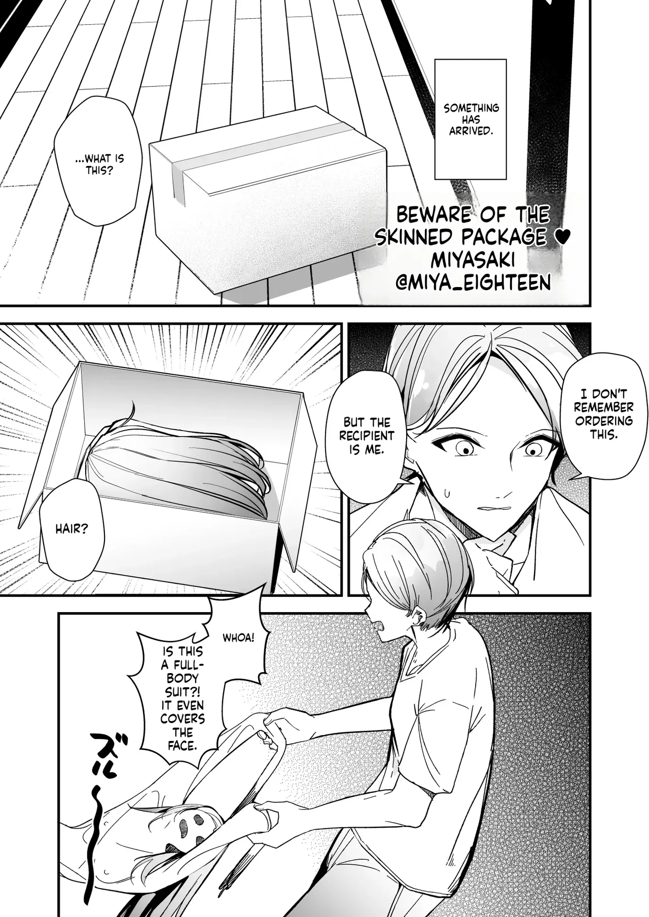 Page 1 of [Miyazaki (みやざき)] 絶頂したら脱げなくなるヤツ [ENG][AI]