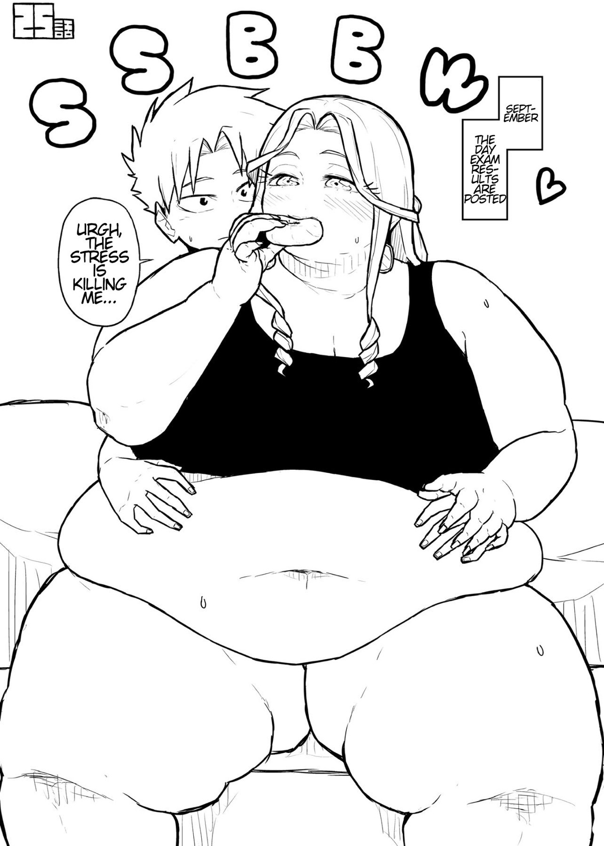 Tutor and chubby student - Page 97