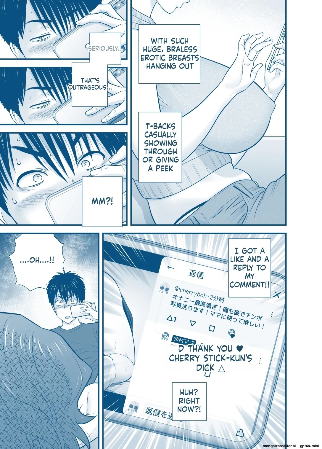 Page 35 of My Mother Fucking Friend 5 P. 1-43
