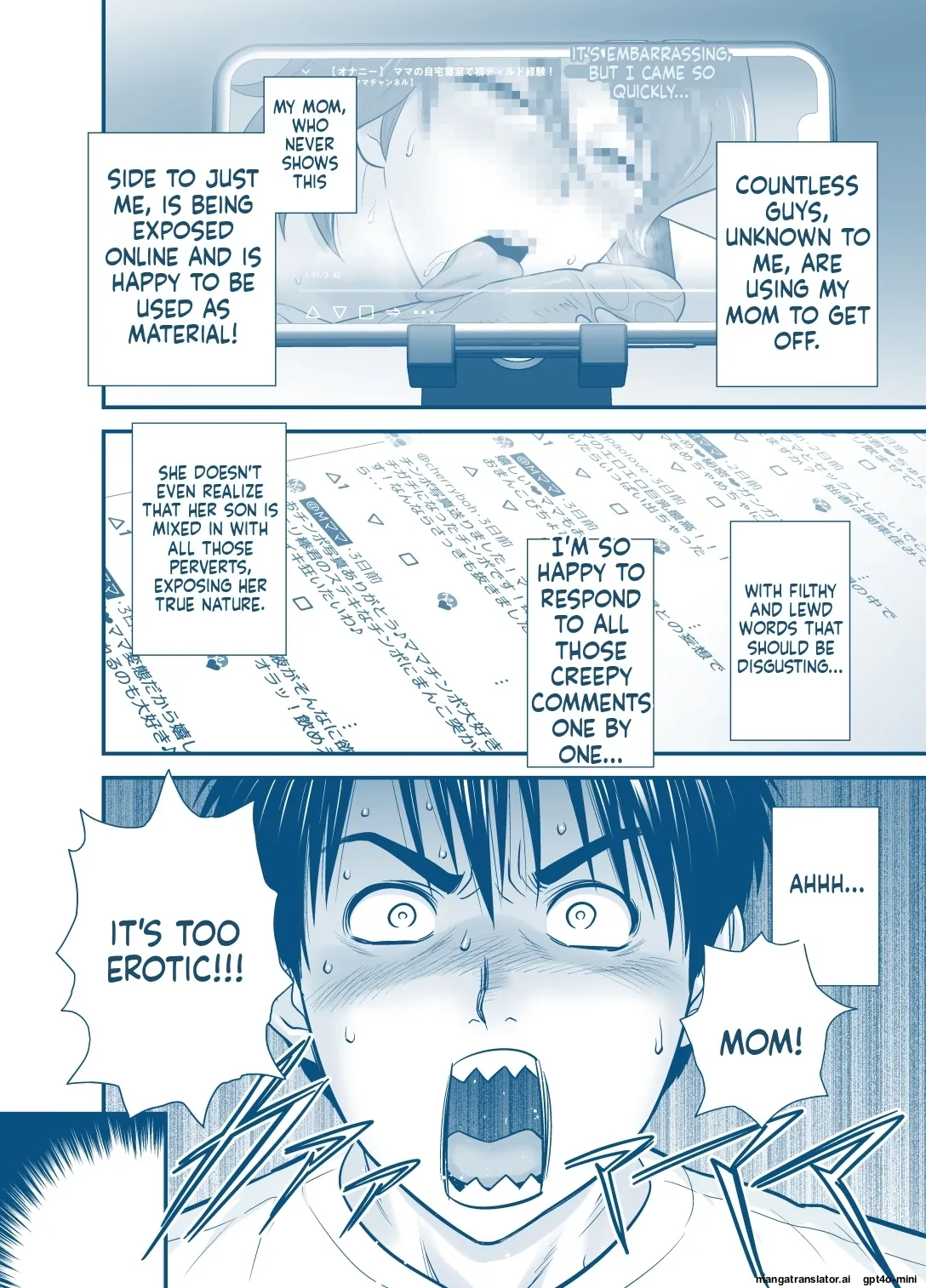 Page 40 of My Mother Fucking Friend 5 P. 1-43