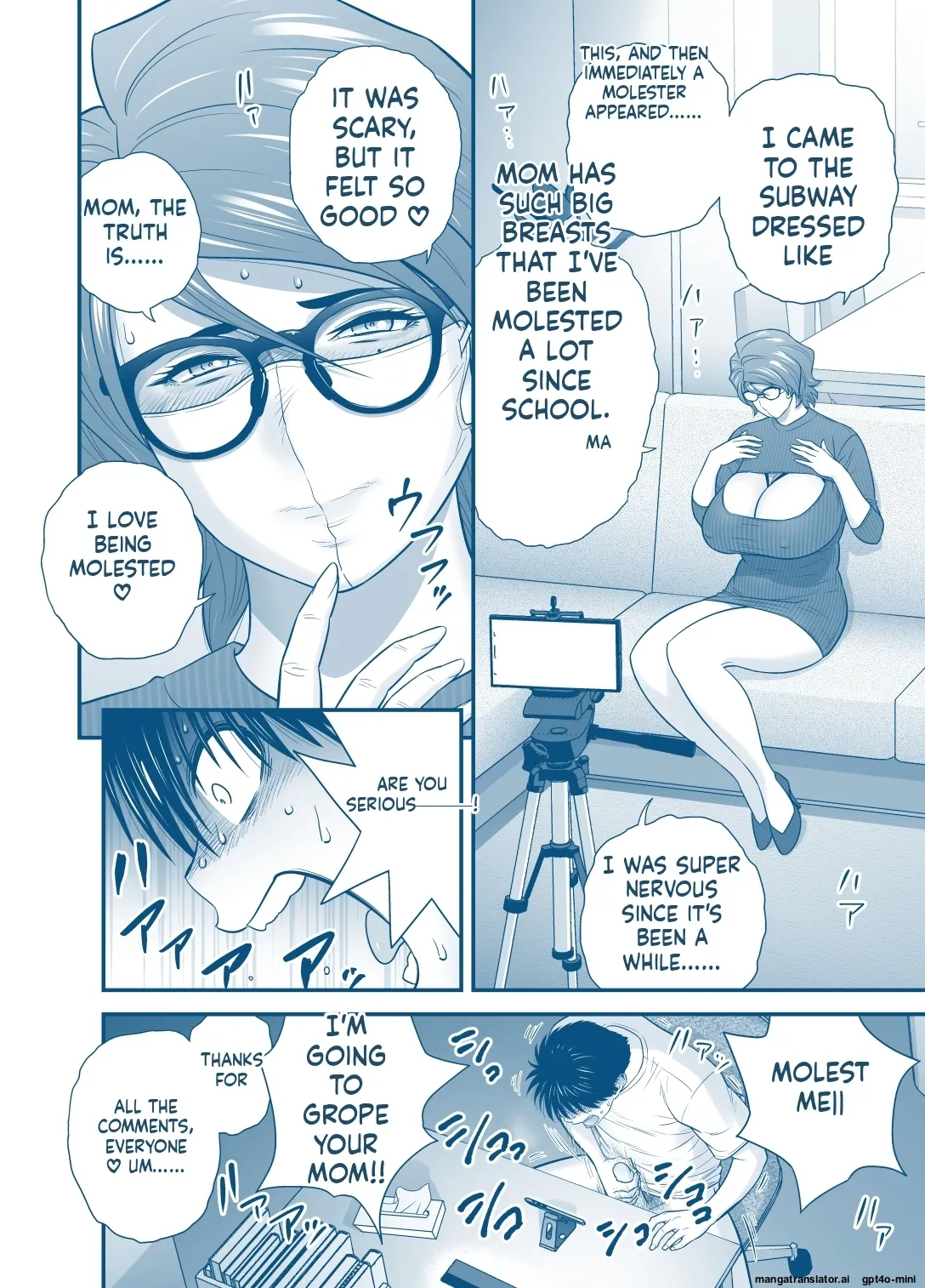Page 42 of My Mother Fucking Friend 5 P. 1-43