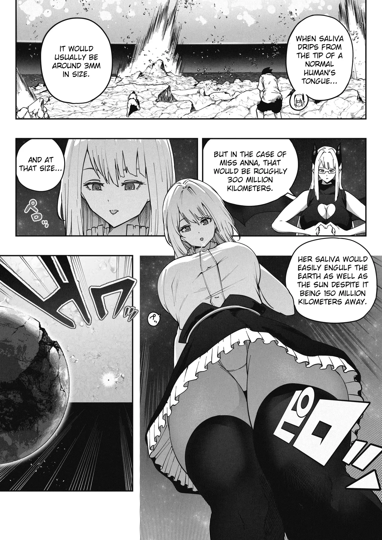 Page 21 of [Soryuu] Shinchou 1680-oku km no Joshi ga Tatta 1-man km Shika Nai Chikyuu o Asobubu | A 168 Billion km Tall Girl Toys with the Mere 10,000 km Earth [English]