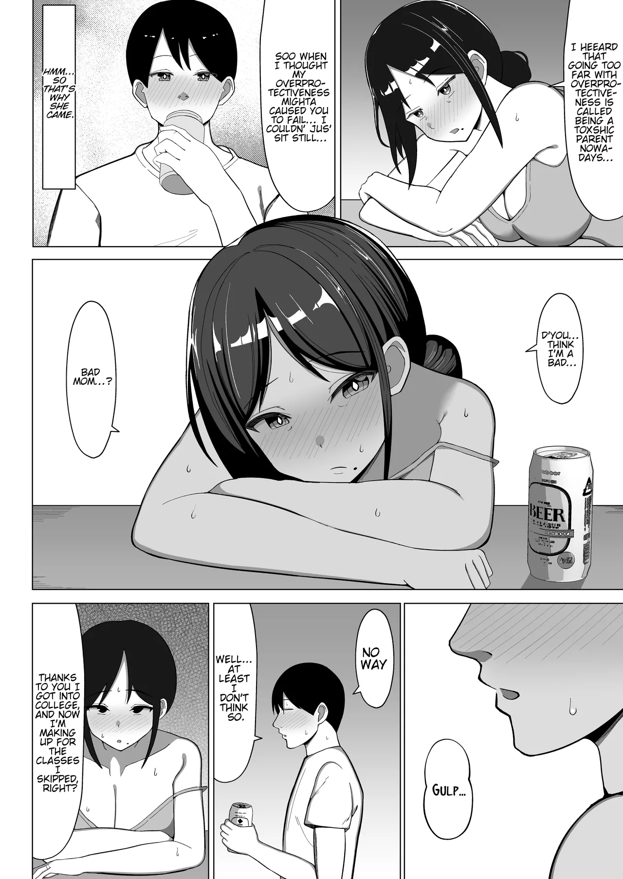 Page 25 of [Mustard Teikoku (Europia)] The story of how I ended up living with my mom in a four-and-a-half tatami room 1. [WaterKujo] [English]