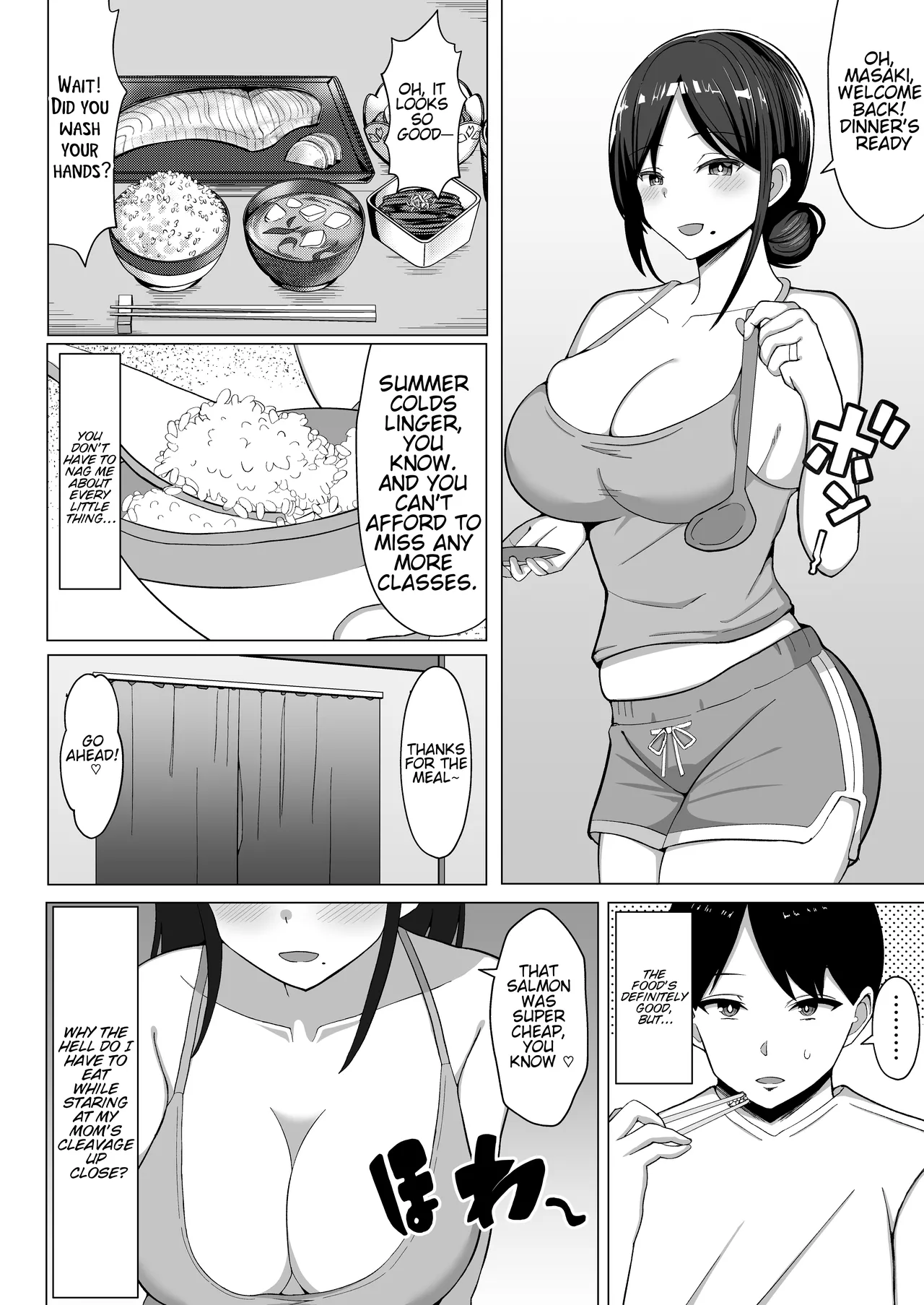 Page 7 of [Mustard Teikoku (Europia)] The story of how I ended up living with my mom in a four-and-a-half tatami room 1. [WaterKujo] [English]