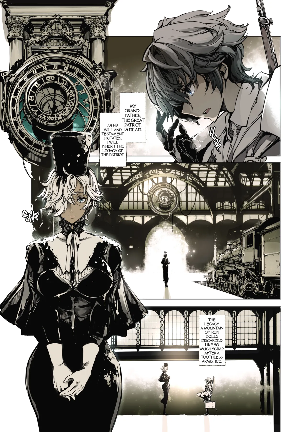 Page 2 of (C97) [The Eternal Organ from 70's Generation (Ohagi-san)] Coppelia no Himekan - Coppélia brothel [English]