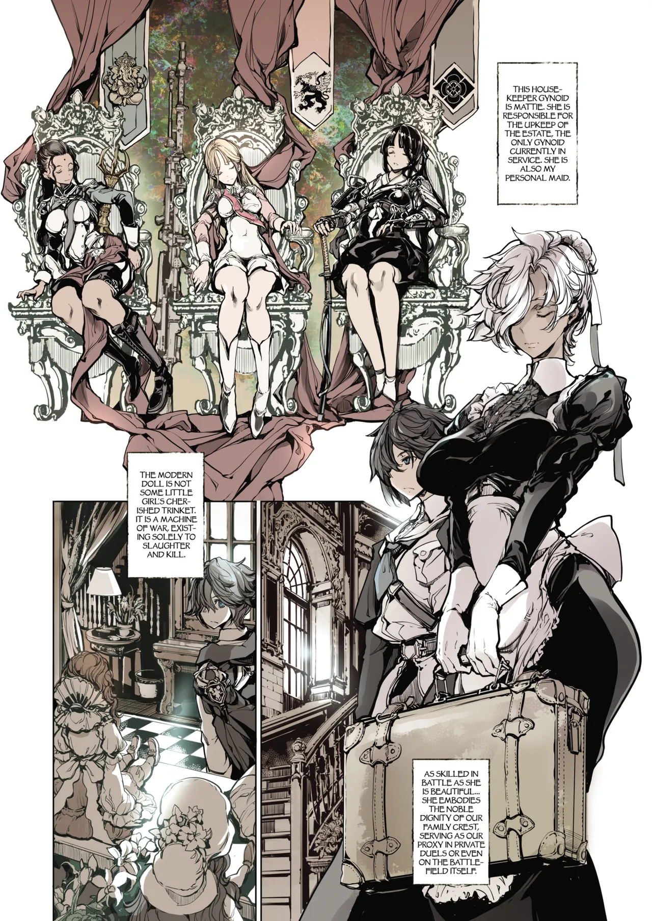 Page 4 of (C97) [The Eternal Organ from 70's Generation (Ohagi-san)] Coppelia no Himekan - Coppélia brothel [English]