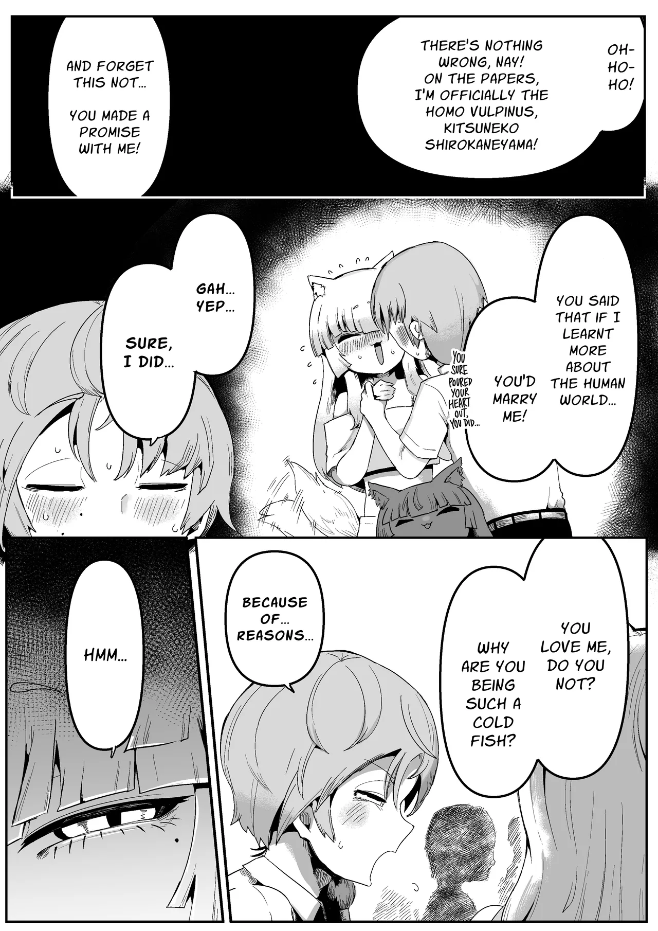 Page 9 of Tonari no Seki no Kitsune Musume-san | The Foxgirl Next Seat