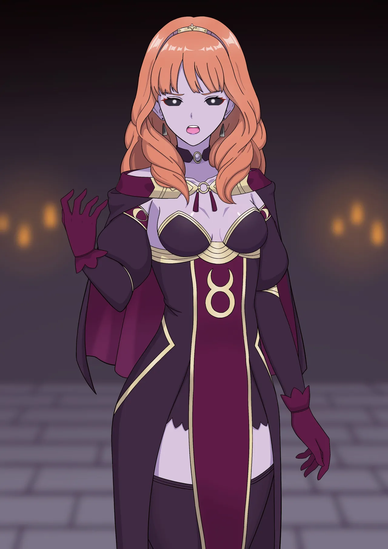 Iluling / 伊露灵 FE Celica: Evil Witch Transformation with Dialogues [JP/CN/EN] / FE Celica becomes an evil witch - Page 117