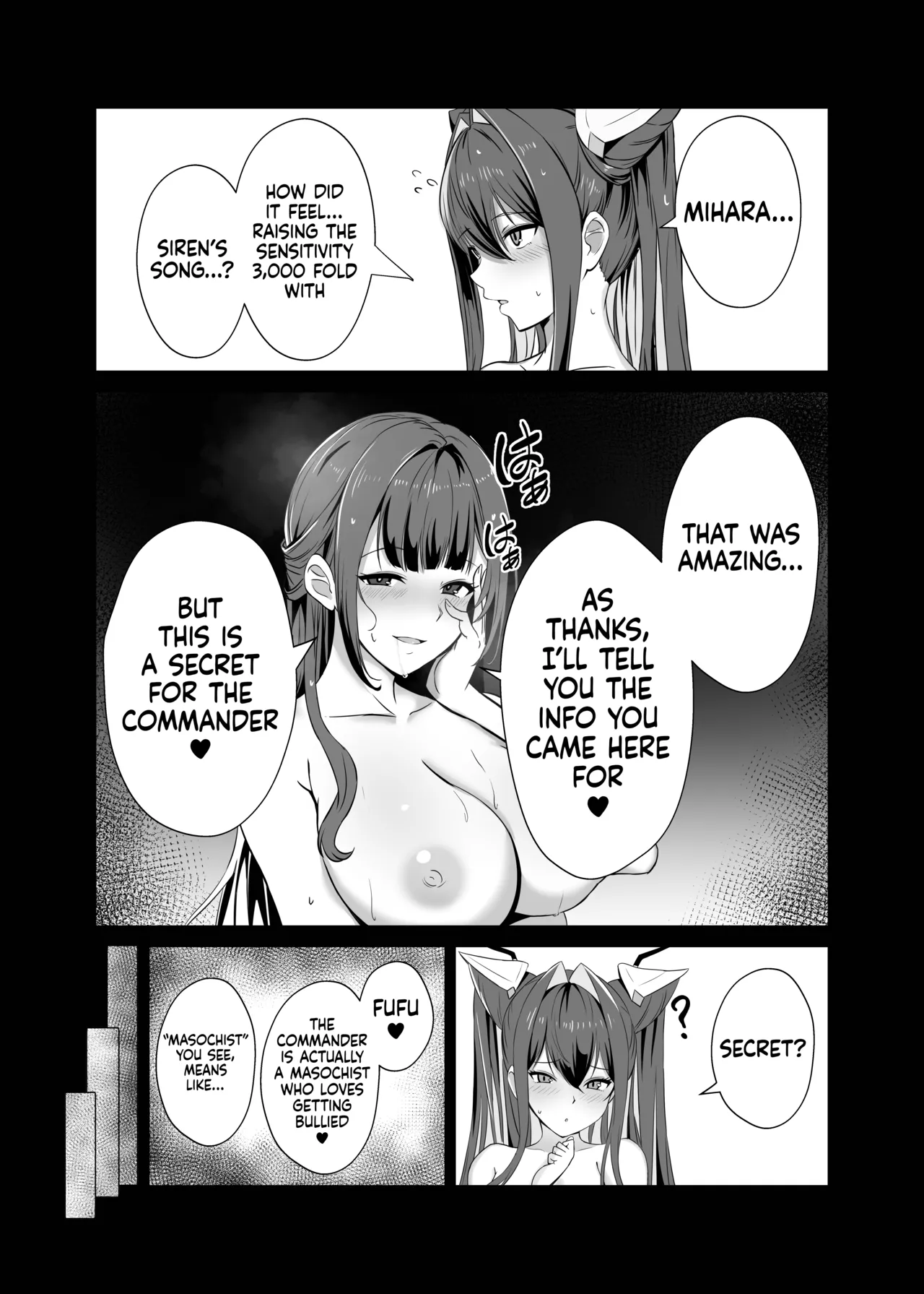 Page 12 of [Saya Endou (Sayashi)] Siren to Chiisaku Natta Shikikan | Siren and the Commander Who Became Small (Goddess Of Victory:Nikke) [English] [Tabunne Scans] [Digital]