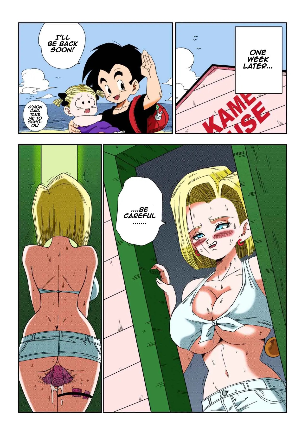Android 18 vs. Master Roshi - Page 29