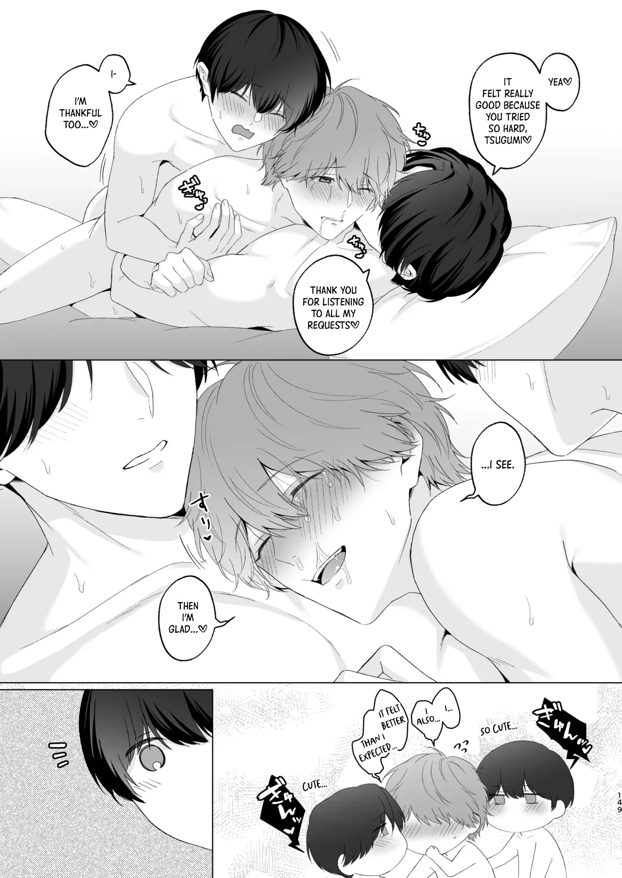 San Kyodai de Nakayoshi Etchi Chinan Ukete - Page 149