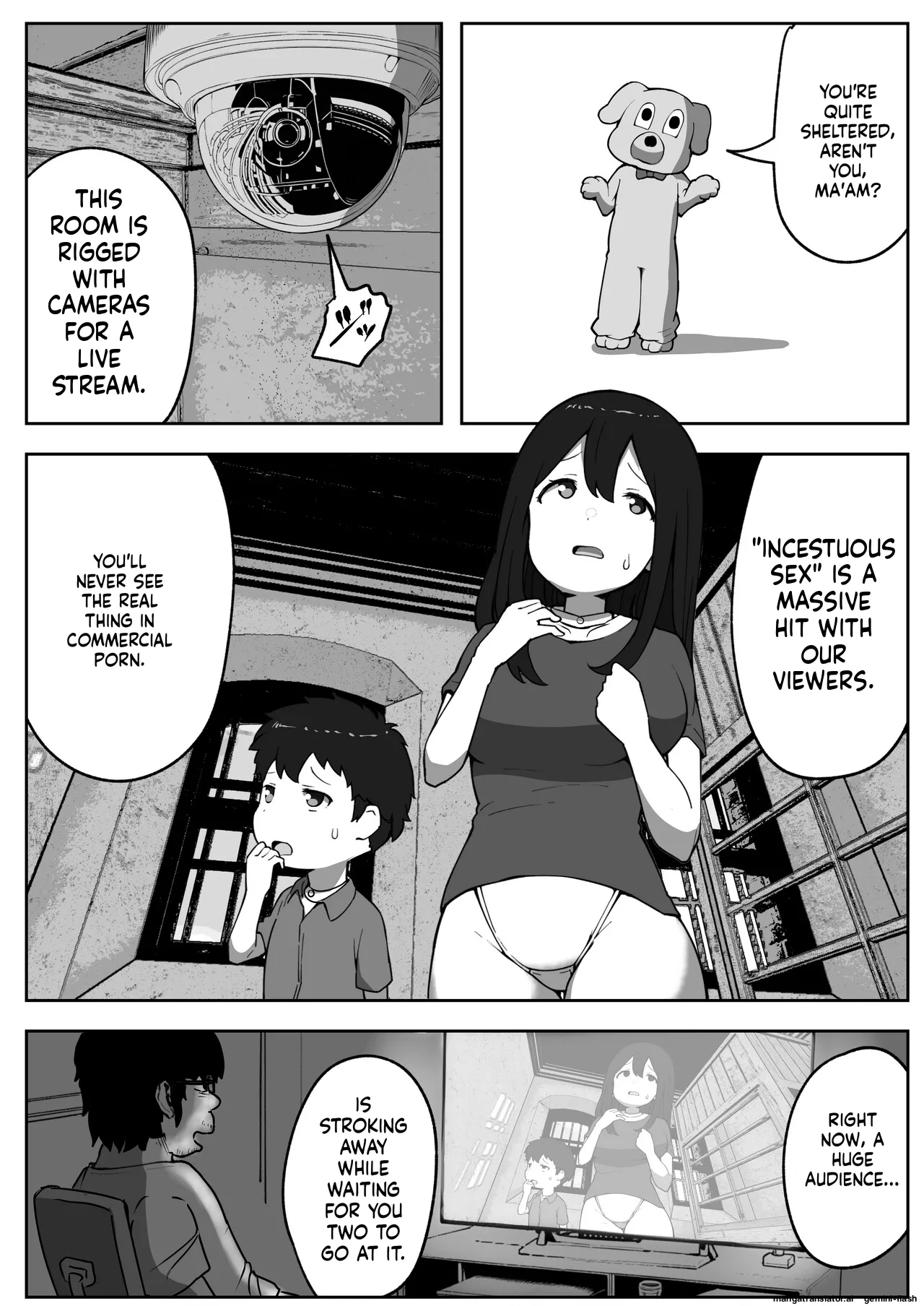 Page 10 of [Resoman Manga Koubou] Oyako Nakadashi desugemu | Parent-Child Creampie Death Game [English MTL]
