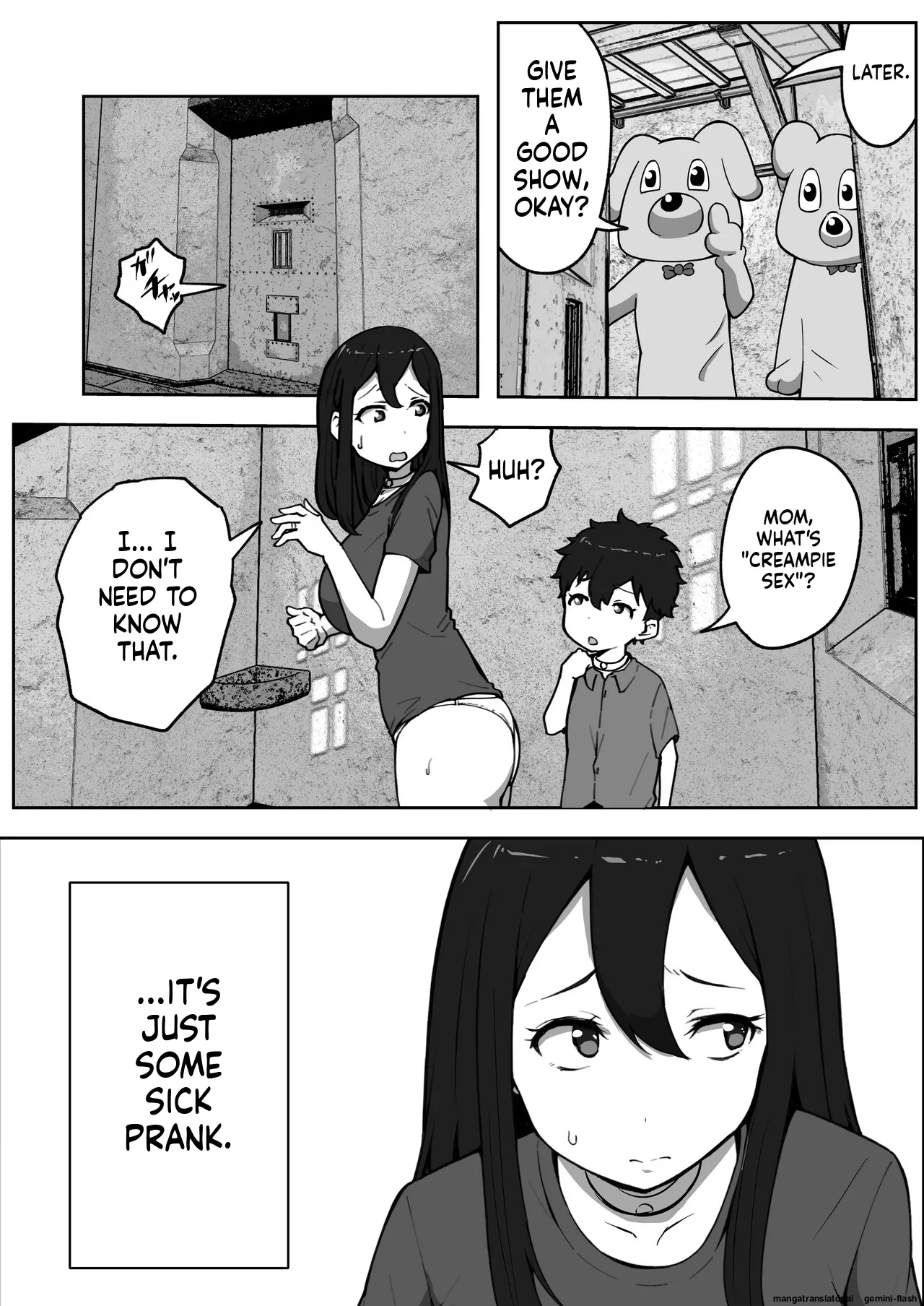 Page 11 of [Resoman Manga Koubou] Oyako Nakadashi desugemu | Parent-Child Creampie Death Game [English MTL]
