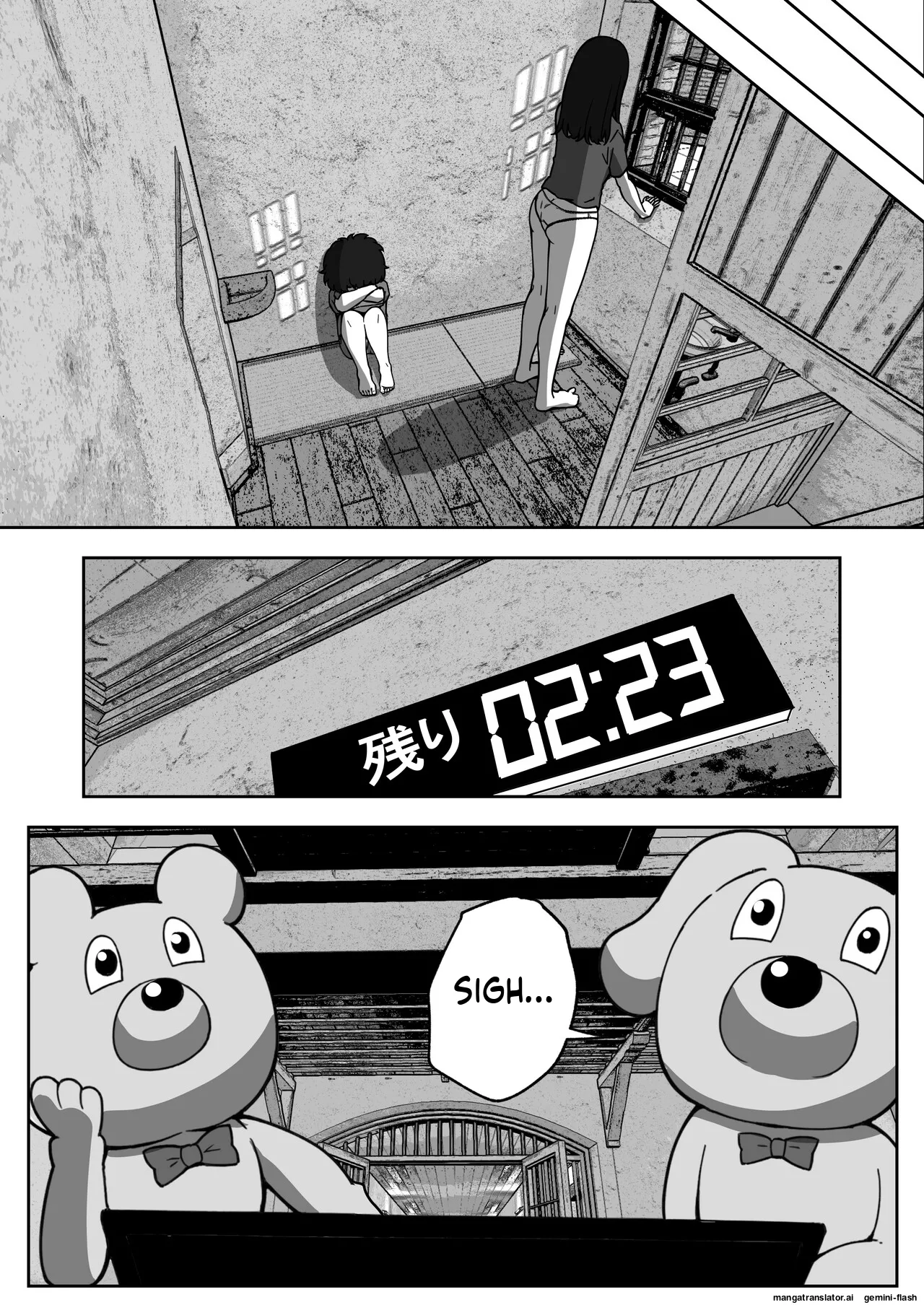 Page 12 of [Resoman Manga Koubou] Oyako Nakadashi desugemu | Parent-Child Creampie Death Game [English MTL]
