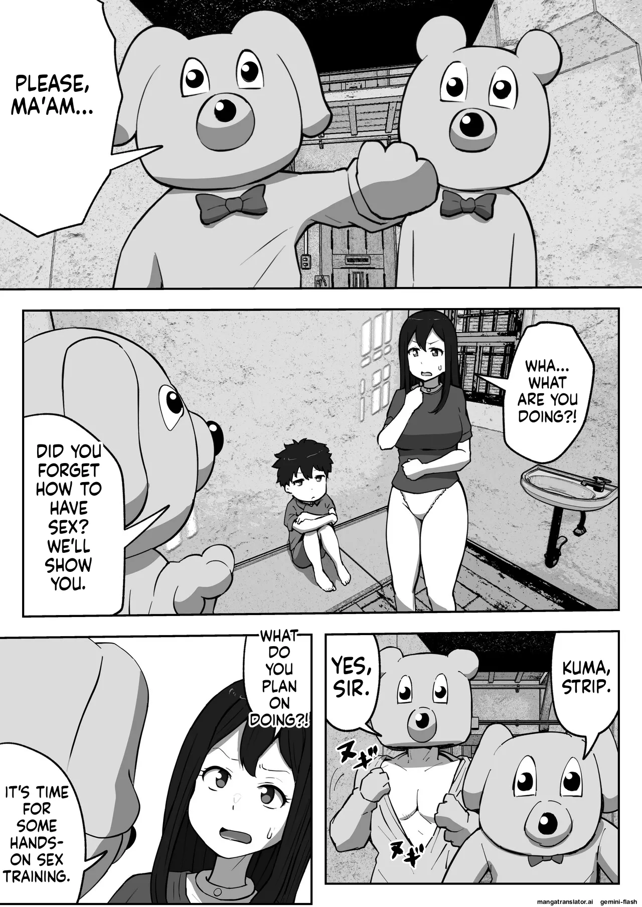 Page 14 of [Resoman Manga Koubou] Oyako Nakadashi desugemu | Parent-Child Creampie Death Game [English MTL]