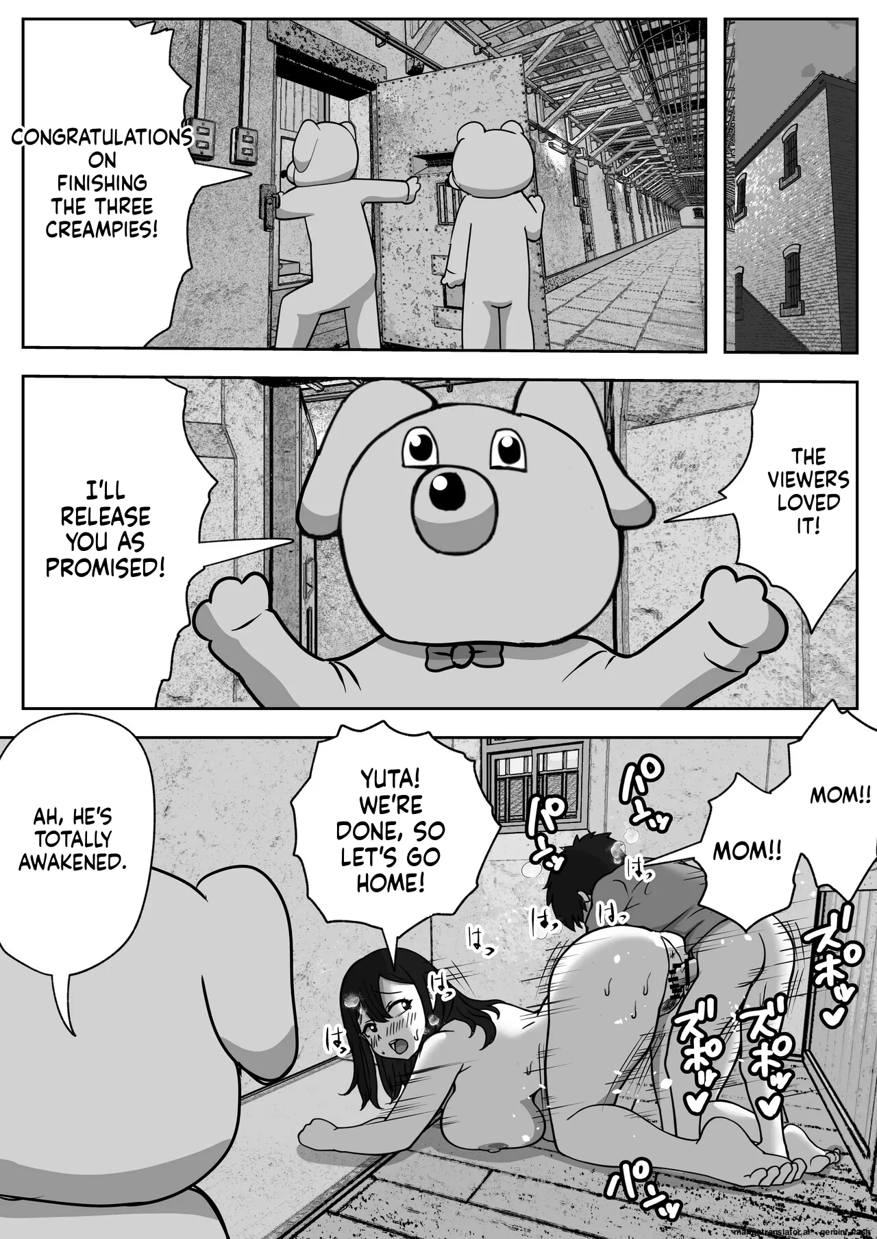 Page 45 of [Resoman Manga Koubou] Oyako Nakadashi desugemu | Parent-Child Creampie Death Game [English MTL]