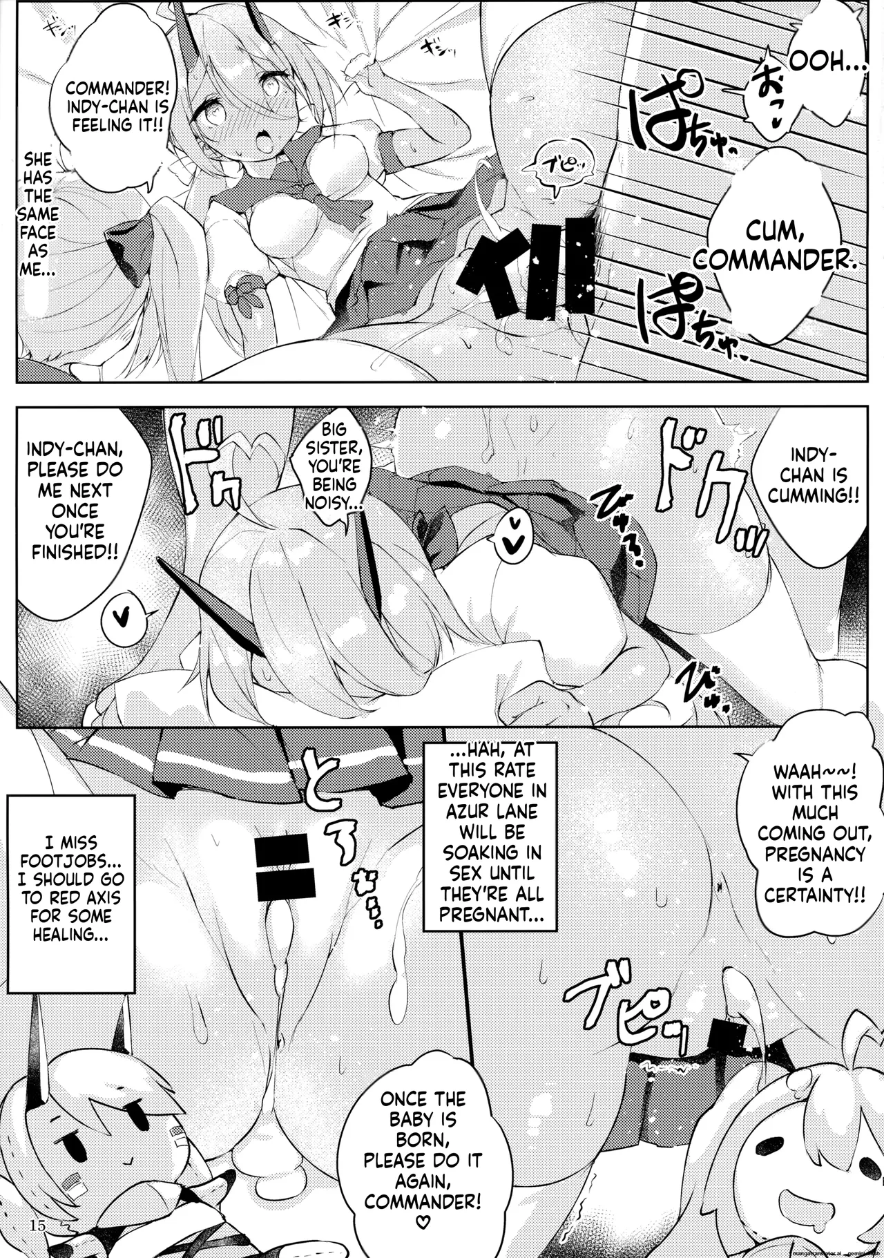 Page 16 of (C99) [Doppelgesicht (Ochin-sama)] Funaashi, Chuuyuutaru (Azur Lane) [English] [DIYMTL]