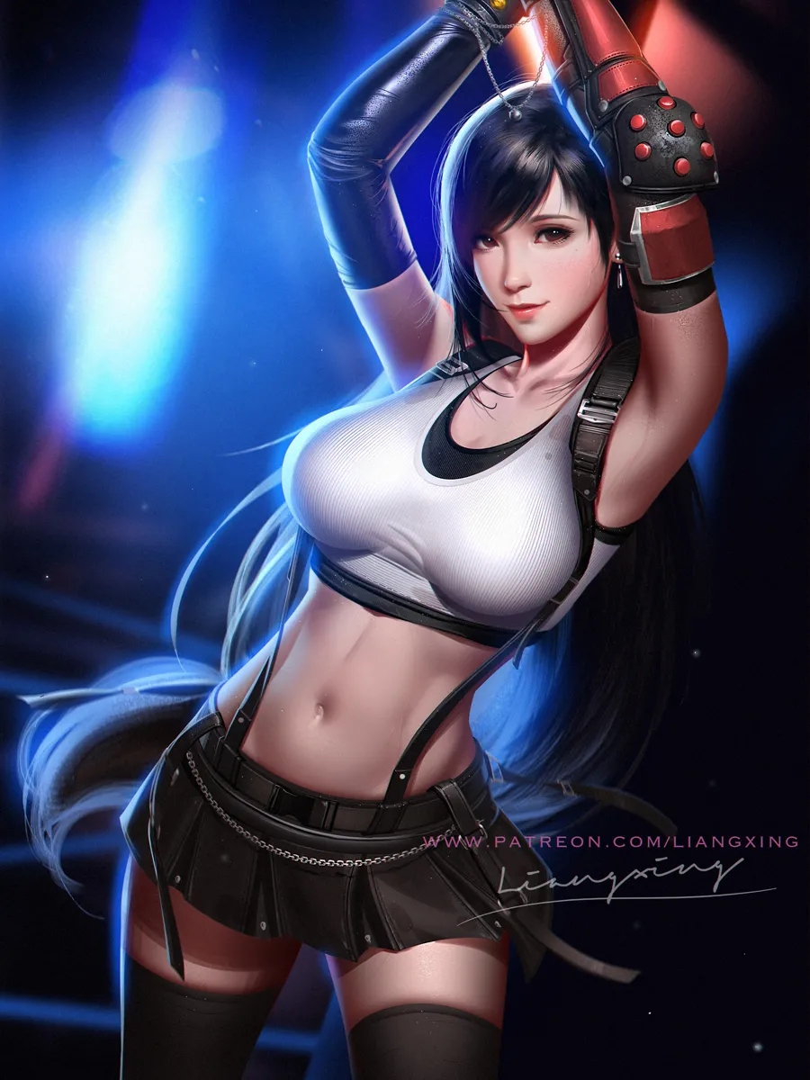 Tifa Lockhart and others by Liang Xing - Page 55