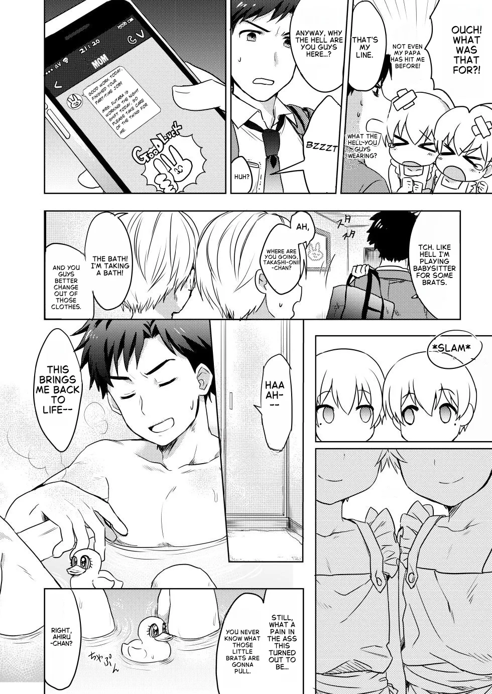 Page 3 of [Kabosudachi (Kabosu)] Twin Shota [Digital] [English]